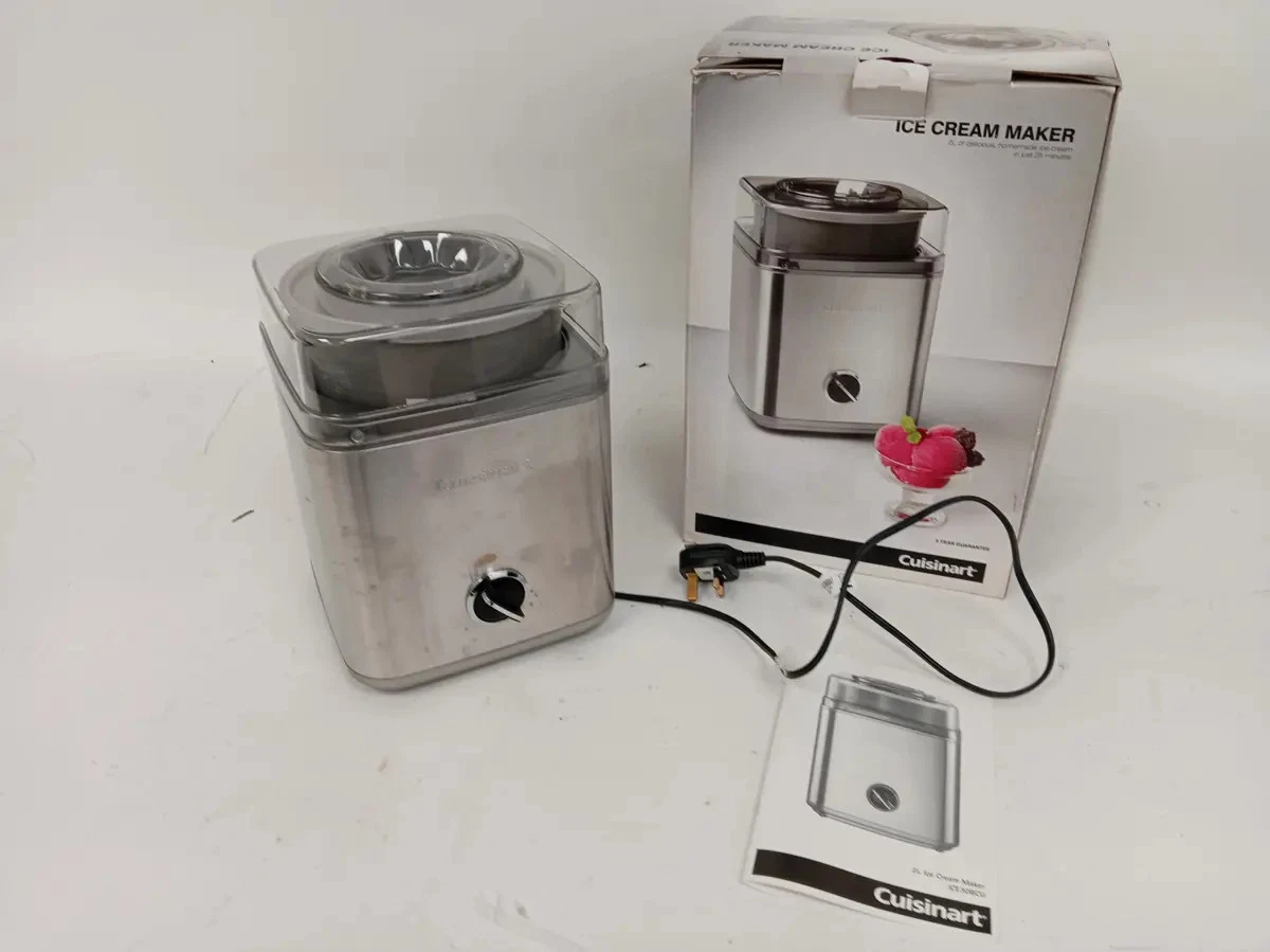 Cuisinart ICE30BCU 2L Ice Cream Maker Stainless Steel Electrical Appliance 29cm
Opens in a new windo