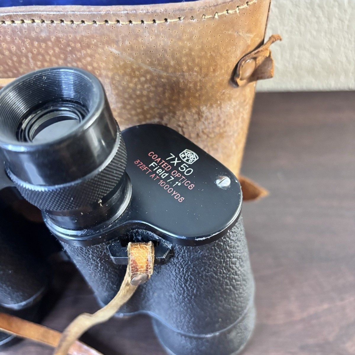 Vintage Binoculars With Case Japan 7x50 Coated Optics 7.1* | eBay