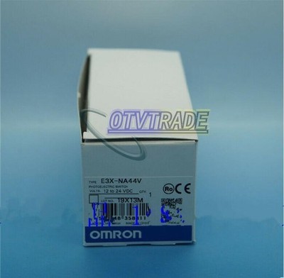 1PC PHOTOELECTRIC SWITCH OPTICAL FIBER AMPLIFIER 12-24VDC PLC   E3X-NA44V #zv