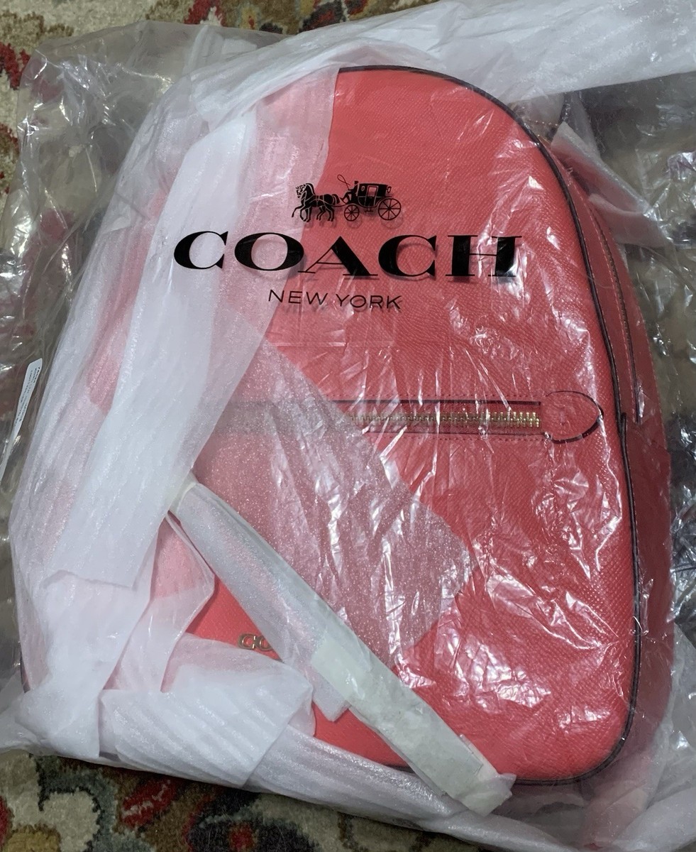 New With Tags COACH Jordyn Backpack Color: Electric Pink  display picture 1