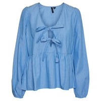 "Moda - \"Gili\" Bluse FüR Damen, V-Ausschnitt, Leger (GT32508)"
