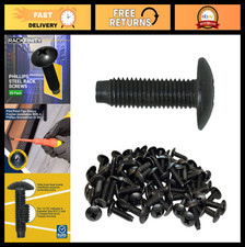 12-24 Rack Screws 50 Pack - High Quality, USA Made, Perfect for Racks  Panels
