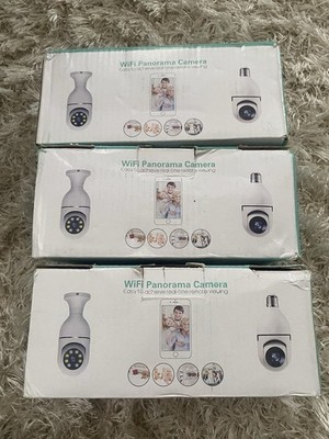 3 pieces WiFi Panorama Camera,  , 360° View , New With Box ,
