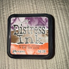 Tim Holtz Seasonal Distress Ink 3 Dye Ink Pads Fall New