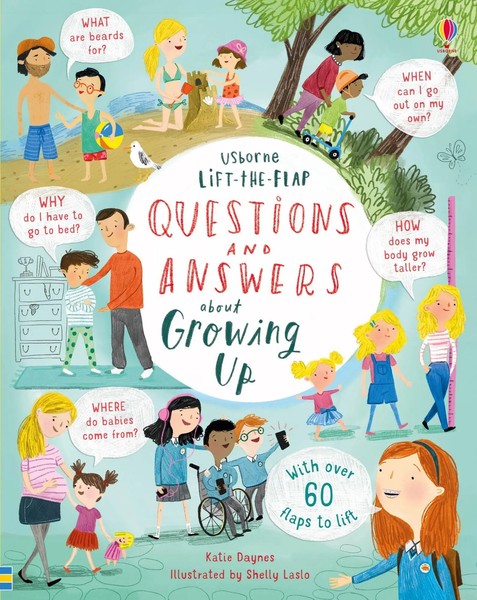 Lift-The-Flap Questions And Answers About Growing Up | Katie Daynes | Englisch-image