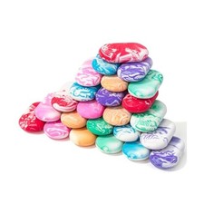 Mr. Pen Erasers, 24 Pack, Vibrant Colors, Marble Pencil Eraser, Cute Eraser For