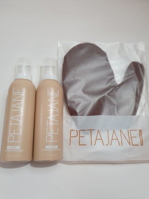Light Tanning Mousse 7oz - Sunless Self-Tanner for a Natural, Mitt ,(Pack of 2)