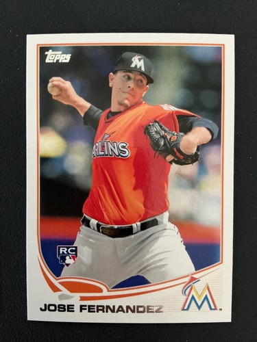Jose Fernandez #589 2013 Topps card