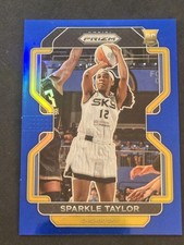 2022 Panini Prizm WNBA - Sparkle Taylor #43 Blue Prizm /149 (RC)