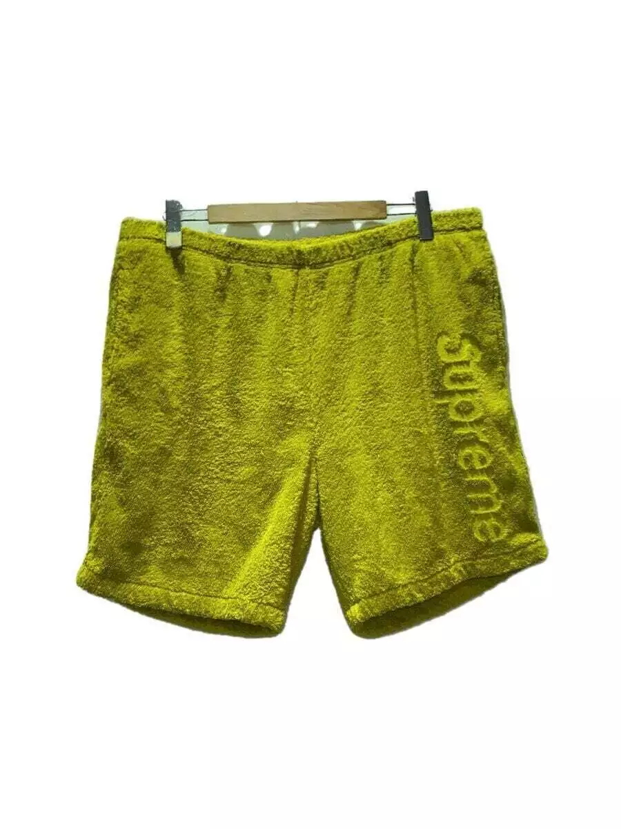 Pantalon court jaune logo Supreme Terry XL occasion