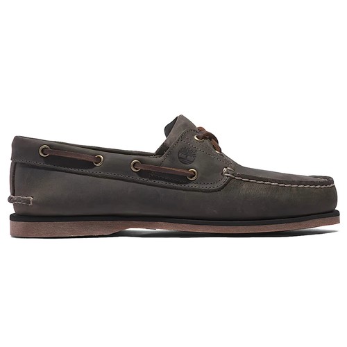 Timberland Men's Shoes - Timberland Classic Boat Shoes - Brown, Leather, Nubuck - Picture 60 of 65