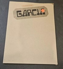 Jerry Garcia - Garcia Self-Titled - Sheet Music Songbook, Grateful Dead 1971 OG