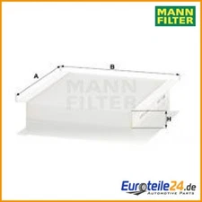 Filter, cabin air Mann filter CU2454 for Honda