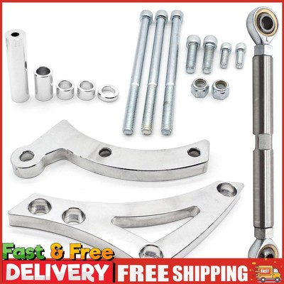 Billet Aluminium Lichtmaschinenhalter Silber Billet Aluminium Lichtmaschinenhalter