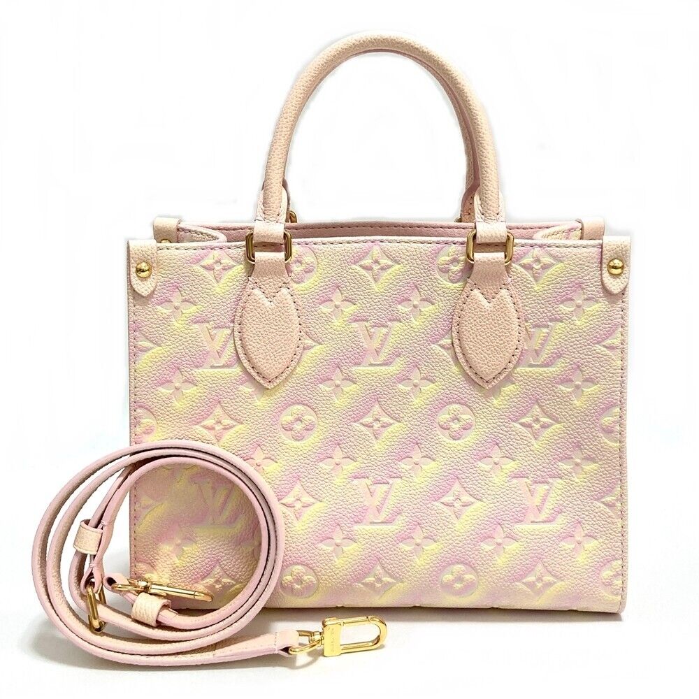 light pink louis vuitton pink bag