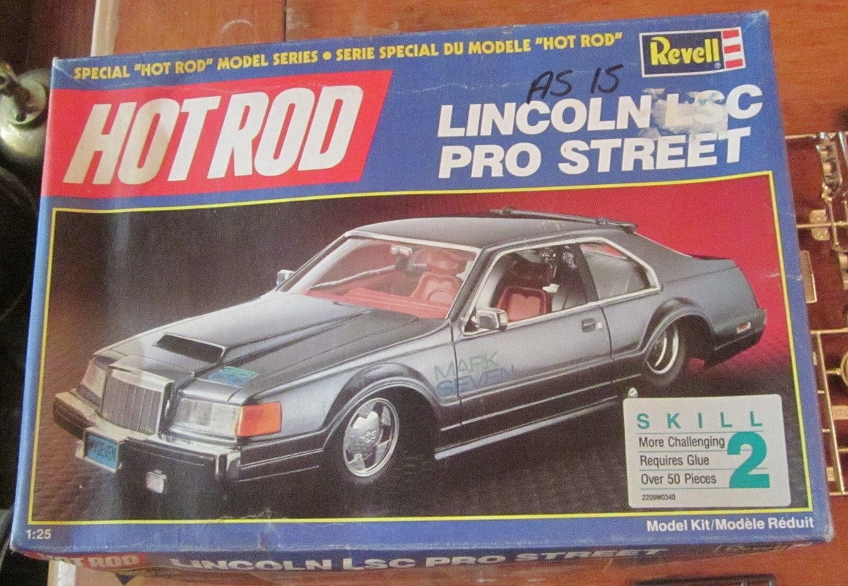 Revell Hot Rod Lincoln LSC Pro Street Kit #7456 Unbuilt in Box
