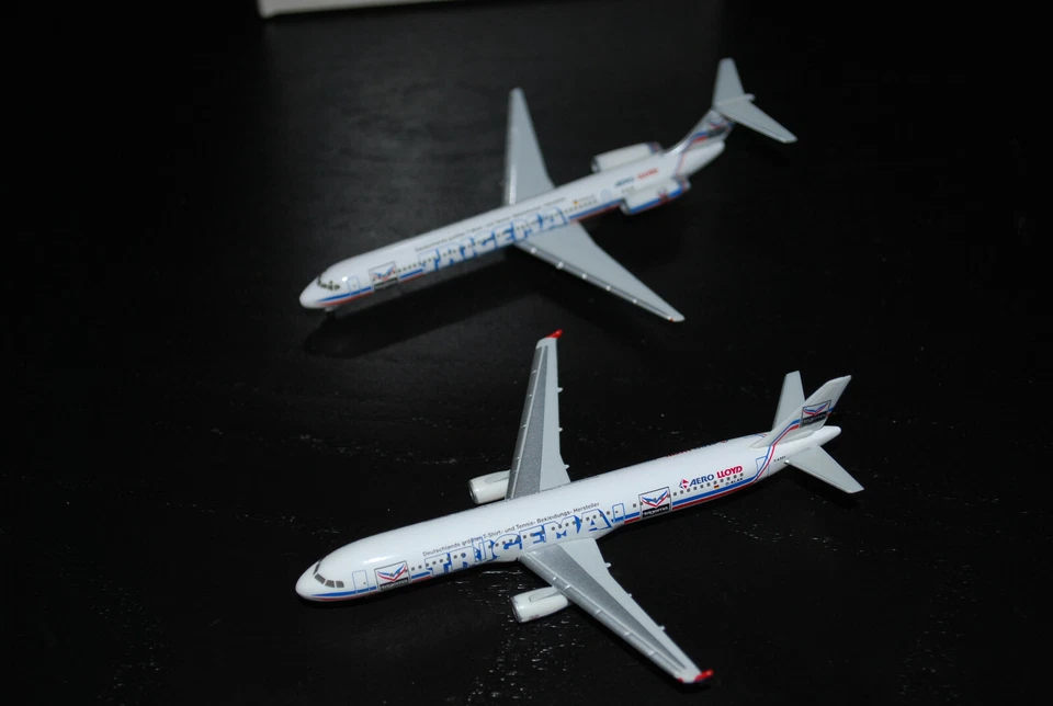 Herpa Wings 1:500 Aero Lloyd Trigema set A321 / MD-83 - Immagine 2 di 4