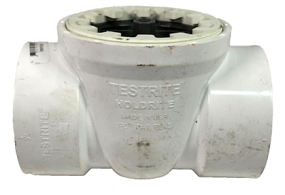 #ad HOLDRITE Testrite 3quot; PVC Schedule 40 Hub Test Tee w Plug Fitting TRPVC3A *NOS* $7.49