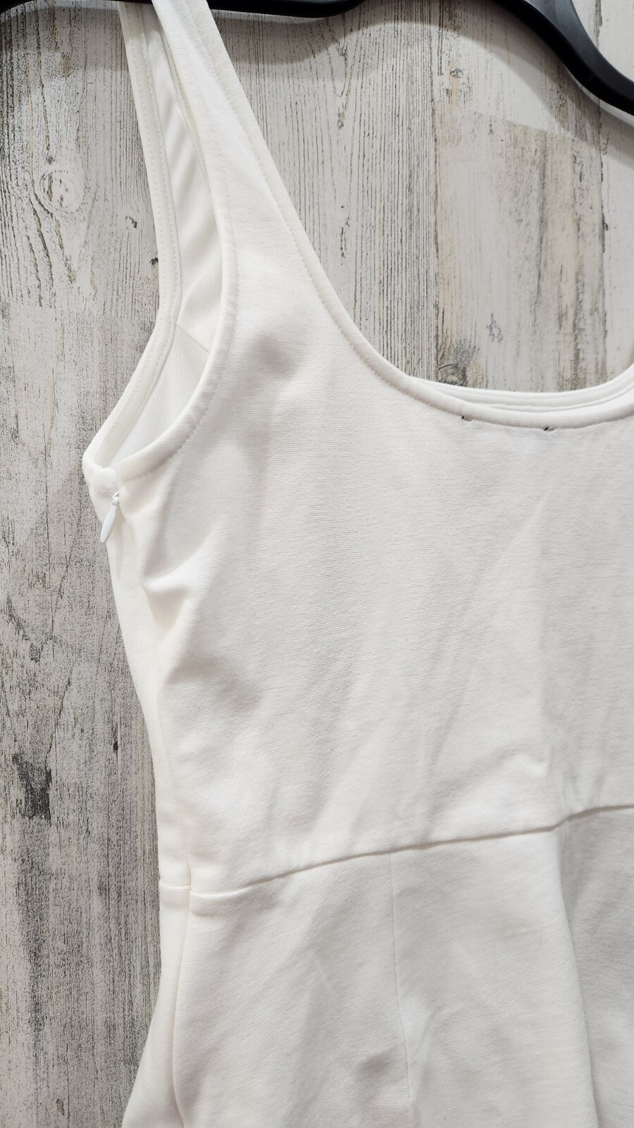 LULUS Always Admired White Sleeveless Mini Dress Size MEDIUM**NWOT*