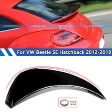 For 2012-2019 VW Beetle Rear Trunk Roof Spoiler Wing Gloss Black Factory Style