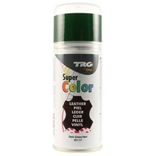 Dark Green Super Color Spray Dye   Leather and Synthetic Leather Paint