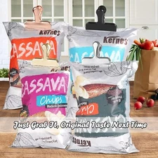 Chip Clips for Food - 6 Pack Stainless Steel, Kitchen or Home Storage