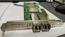 QLogic QLE2562 Dual Port 8Gb PCIe HBA with 2x Finisar 8Gb SFP