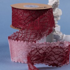 Lace Floral Ribbon Edging Trimmings Tape Embroidered Hollow Out Craft Supplies