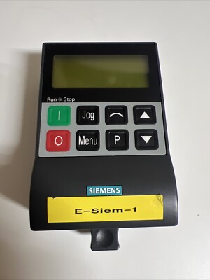 Siemens 6SE32900XX878BF0 Clear Text Display Operator Panel Bedienfeld OPM2