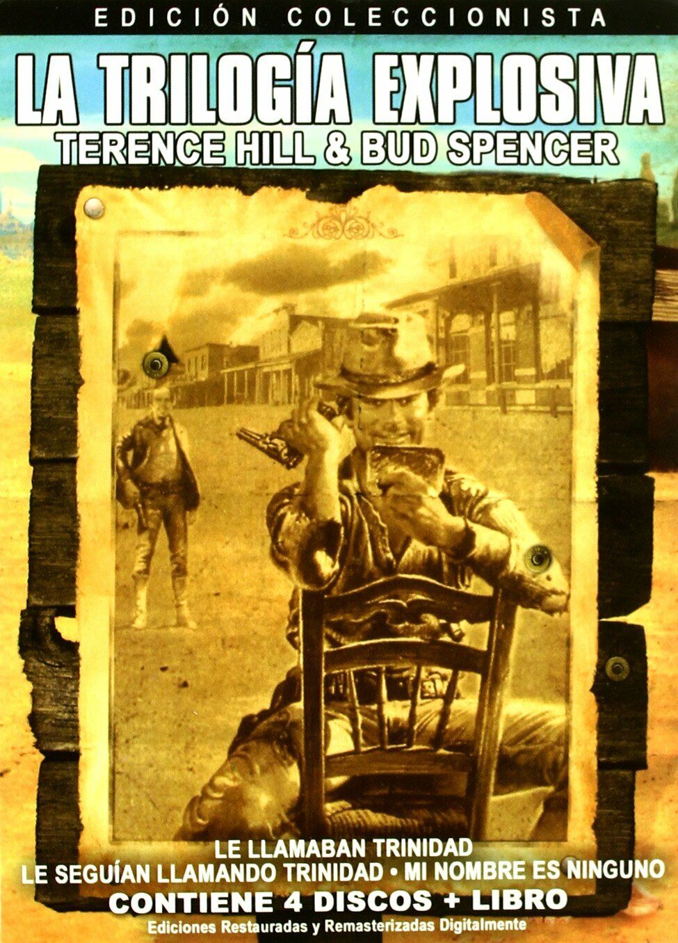 La trilogia explosiva dvd Terence Hill Bud Spencer Pack nuevo precintado