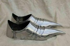 Medieval knight Armor Sabaton shoes Warrior Gothic Steel Shoes Larp SCA Combat