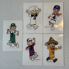 2007 Time Warner Cable Milwaukee Brewers Racing Sausage Magnet Set of 5