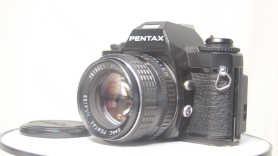 Pentax Super A 35mm Film Camera + SMC Pentax 50mm F/1.4 Lens From