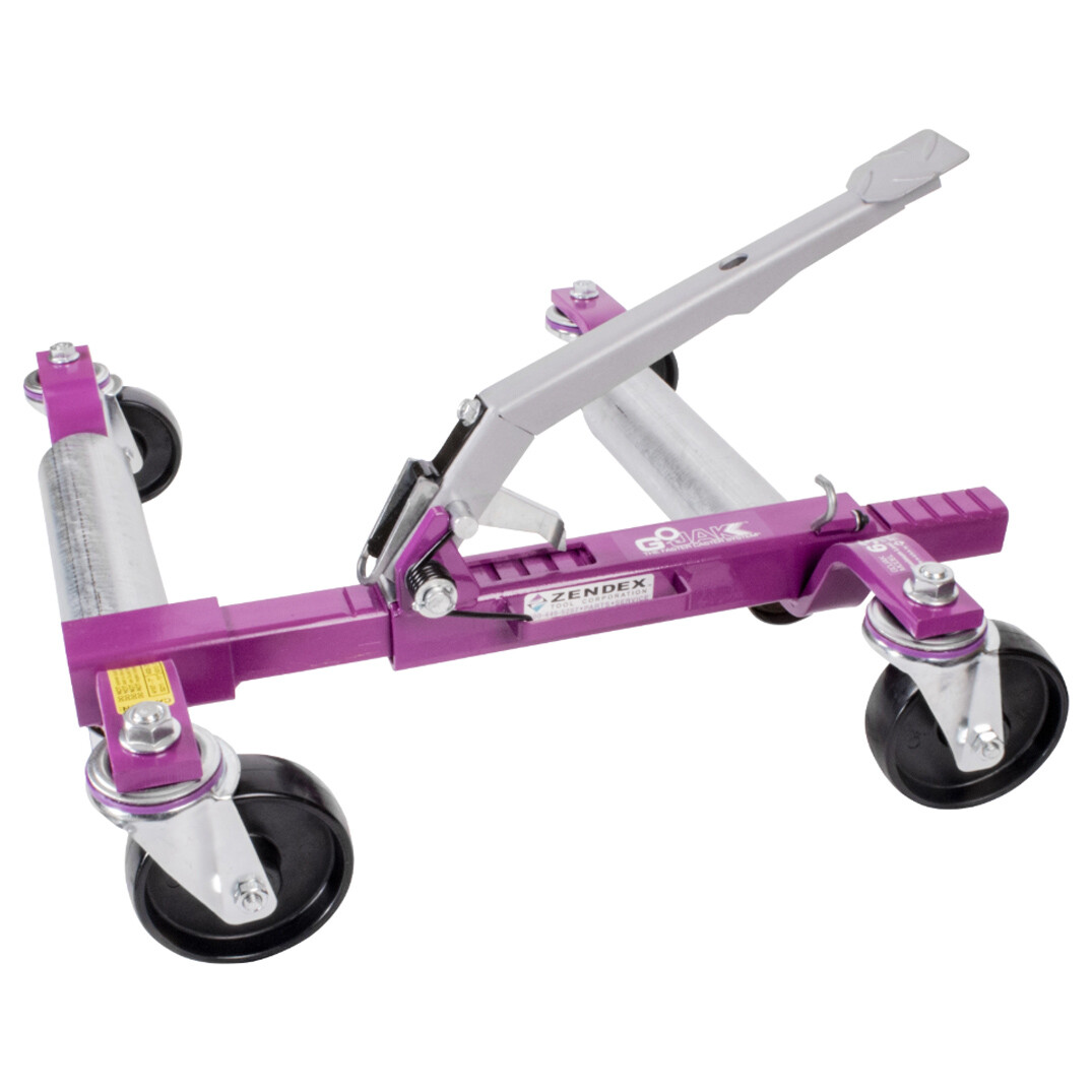 GoJak Heavy Duty Car Dolly Ratchet Jack G6313 Vehicle Positioning to