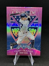 CLINT FRAZIER 2018 PANINI CRUSADE #6 ROOKIE RC PINK PRIZM 1/25 NM 🔥