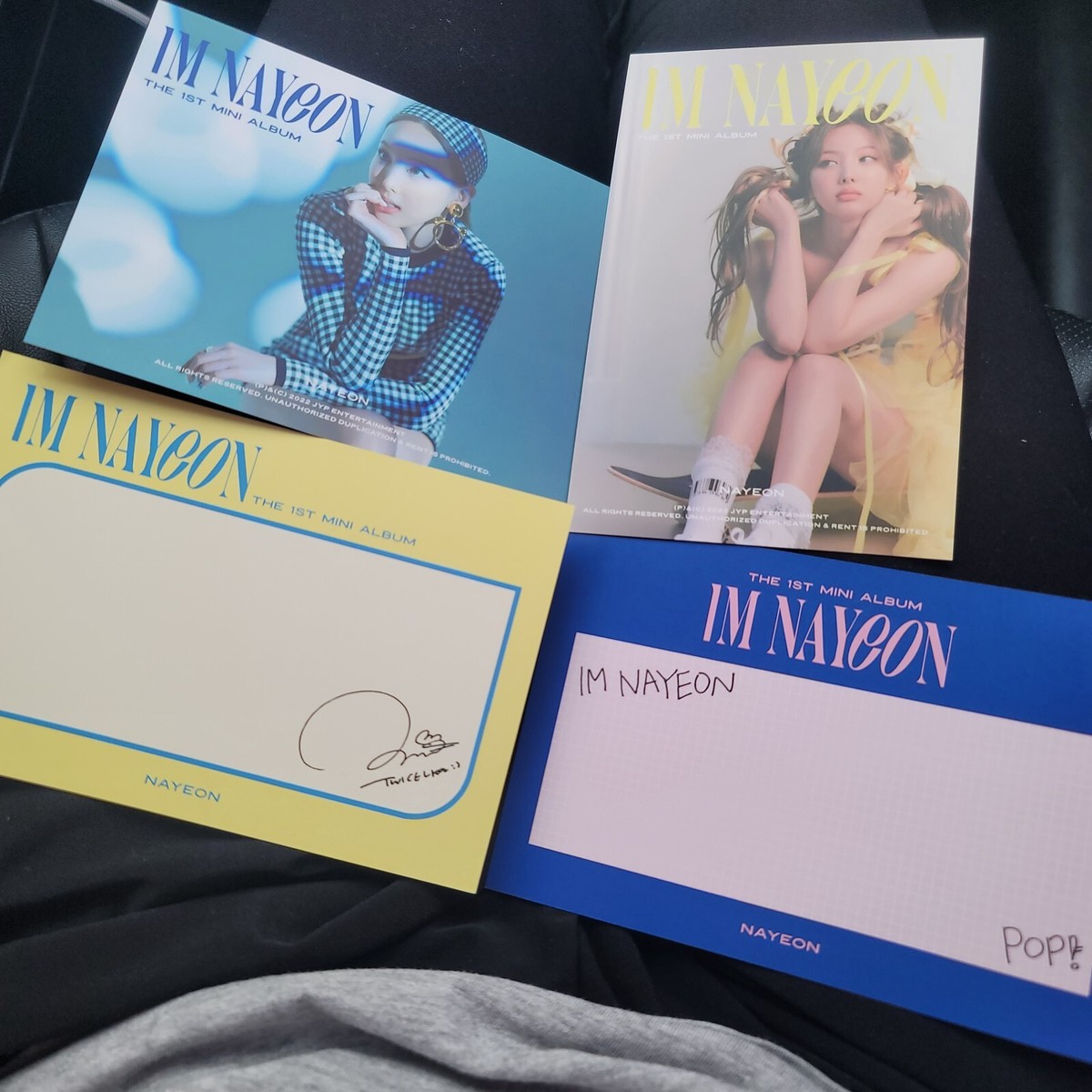 IM NAYEON 1st Mini Album 直筆サインtwice ナヨン 目立った傷や汚れなし】ナヨン (TWICE)◇韓国1stソロミニアルバム「IM
