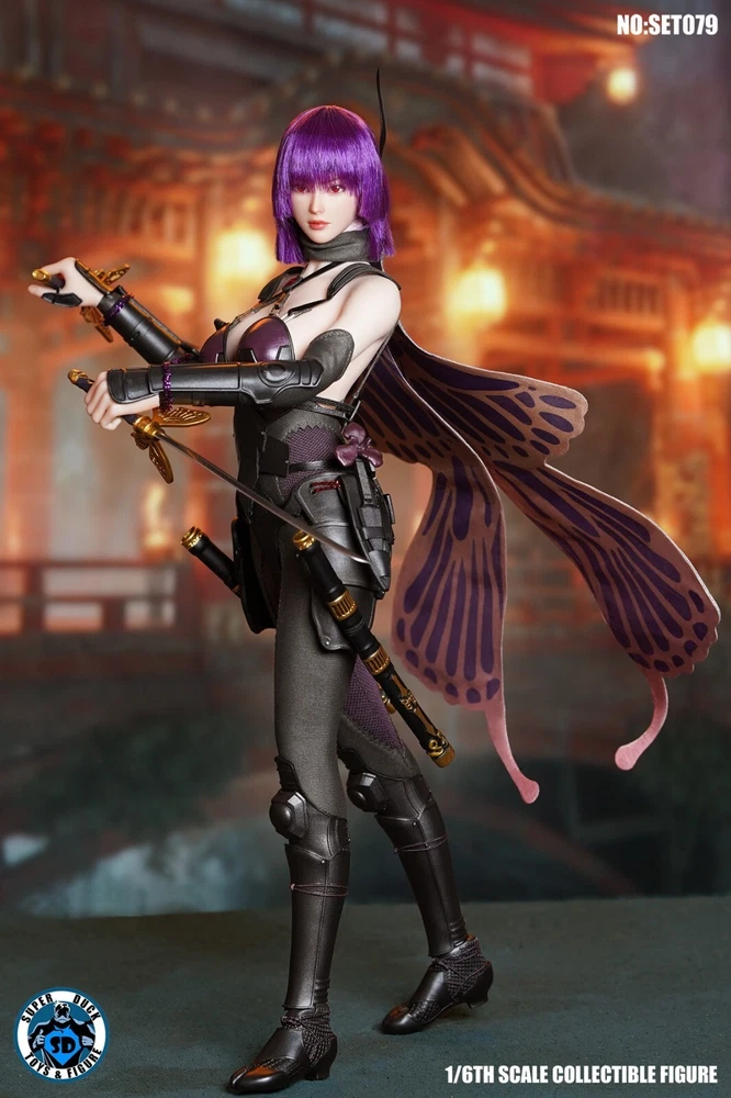 1/6 SUPER DUCK SET079 Sexy Female Ninja Clothes & Headsculpt