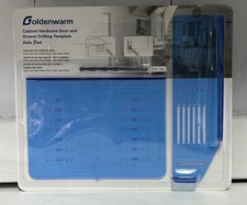 Goldenwarm Cabinet Pull Template Door Template Drawer Pull Drill Template 1 Pack
