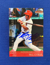 2011 GRANDSTAND MIKE O'NEILL PALM BEACH CARDINALS SIGNED MINOR LEAGUE CARD W/COA