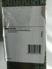 Brizo Essential 83992-24-PG 24" Ceiling Mount Shower Arm Polished Gold