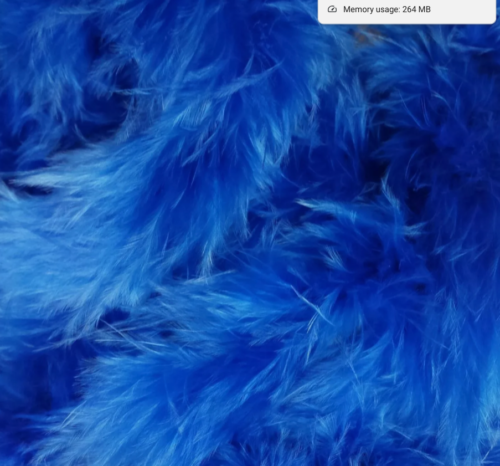 Fluffy Feather Trim Gorgeous Marabou Swansdown String 1mtr Length Sewing /Crafts - Picture 23 of 47