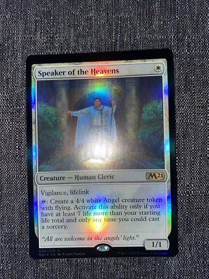 1x Speaker of the Heavens | FOIL | M21 Core Set 2021 | MTG Magic