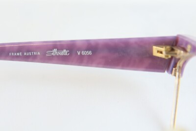 GREAT VINTAGE SILHOUETTE 6097 NEW EYEGLASSES MADE IN AUSTRIA  display picture 3