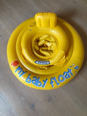 Intex Schwimmhilfe - My Baby Float - Schwimmring mit Sitz - Ø 70 cm - für 6-12 M