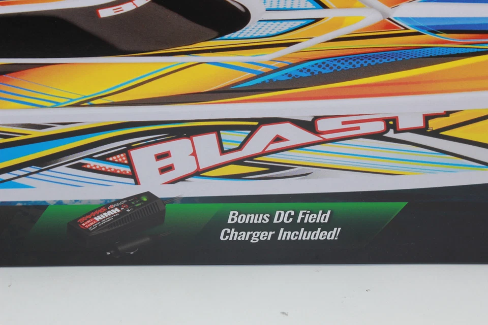 Traxxas 38104-8 orange BLAST Rennboot Brushed 23 Zoll +Akku + Lader NEU OVP Boot - Bild 3 von 4