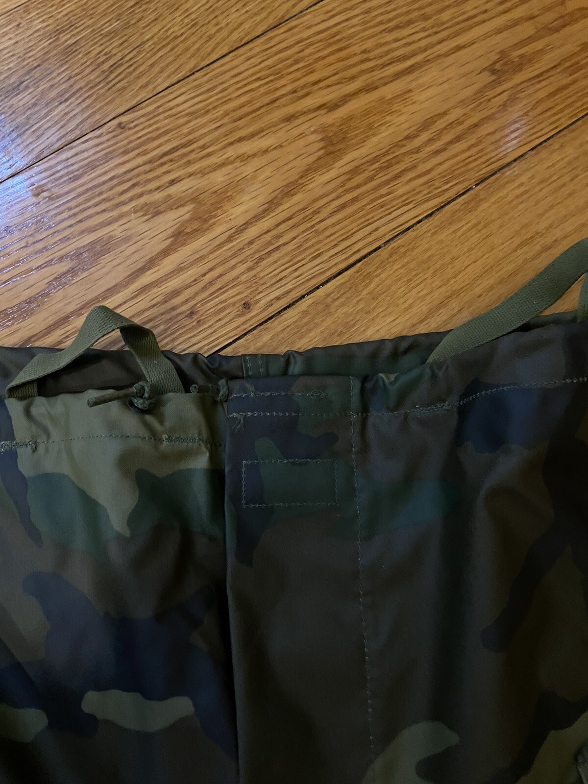 US Military Issue Rain Set, Jacket And Pants, Woodland , Sz X Small