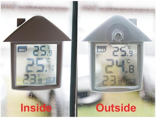 Digital Window Thermometer - WC216 - Picture 3 of 3