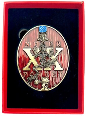 Rare USS MICHAEL MURPHY DDG-112 CPOA. USN Navy Chief Challenge Coin With Box.