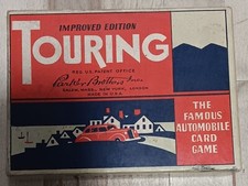 Vintage 1947 Parker Bros. Touring Card Game