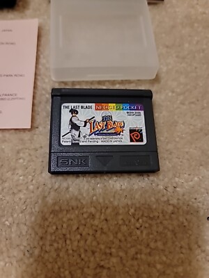 The Last Blade NGPC PAL UK COMPLETE CIB SNK Neo Geo Pocket Color